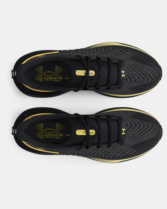 Men's UA Infinite Pro Metallic Running Shoes in Black image number 2